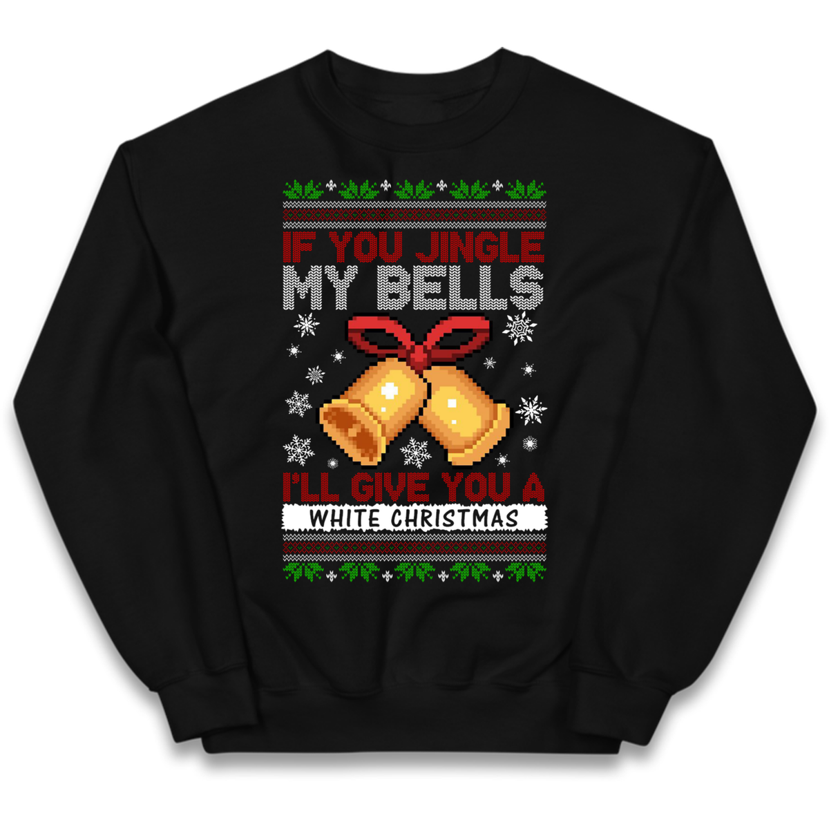 Bell Slogan Clothing Kids Jumper