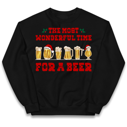 Festive Pint Graphic Kids Jumper