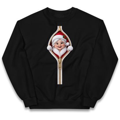 Mrs Claus Outfit Kids Jumper