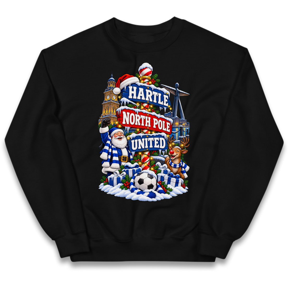 Hartlepool Christmas Kids Jumper