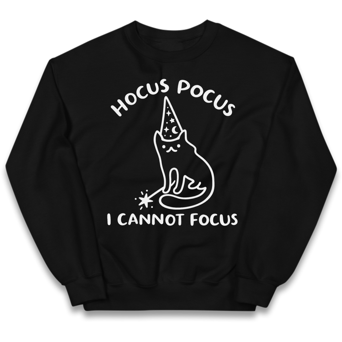 Hocus Pocus I Cannot Focus Kids Jumper