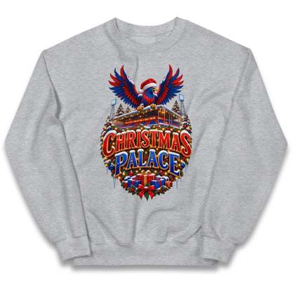 Crystal Palace Football Christmas Kids Jumper
