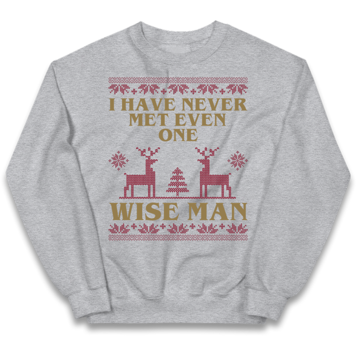 Retro Festive Graphic Kids Jumper