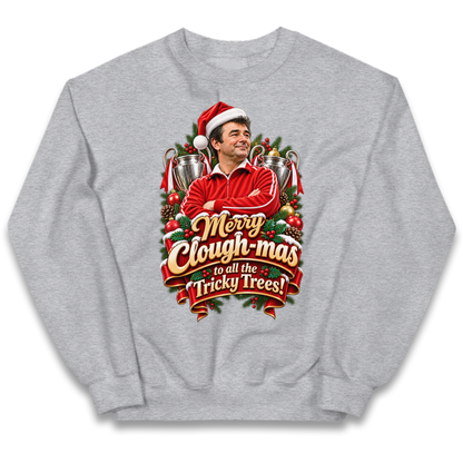 Nottm Forest Football Christmas Kids Jumper