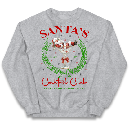 Cocktail Lover Christmas Kids Jumper
