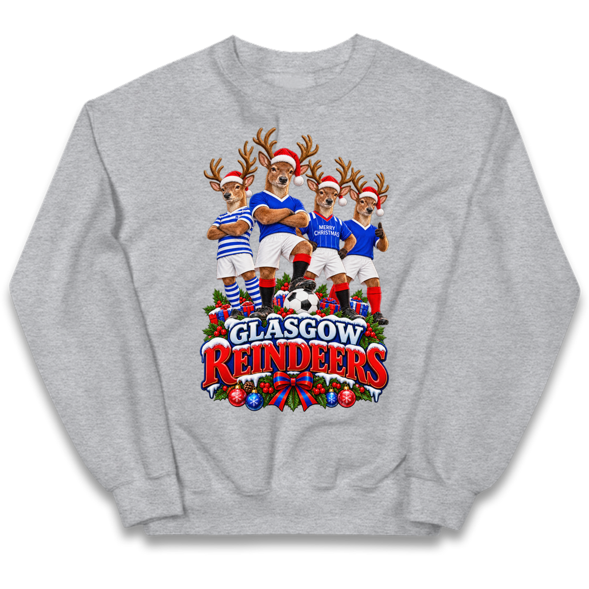 Rangers Christmas Kids Jumper