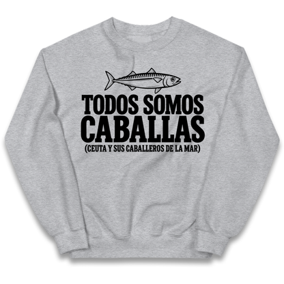 Todos Somos Caballas Ceuta Kids Jumper