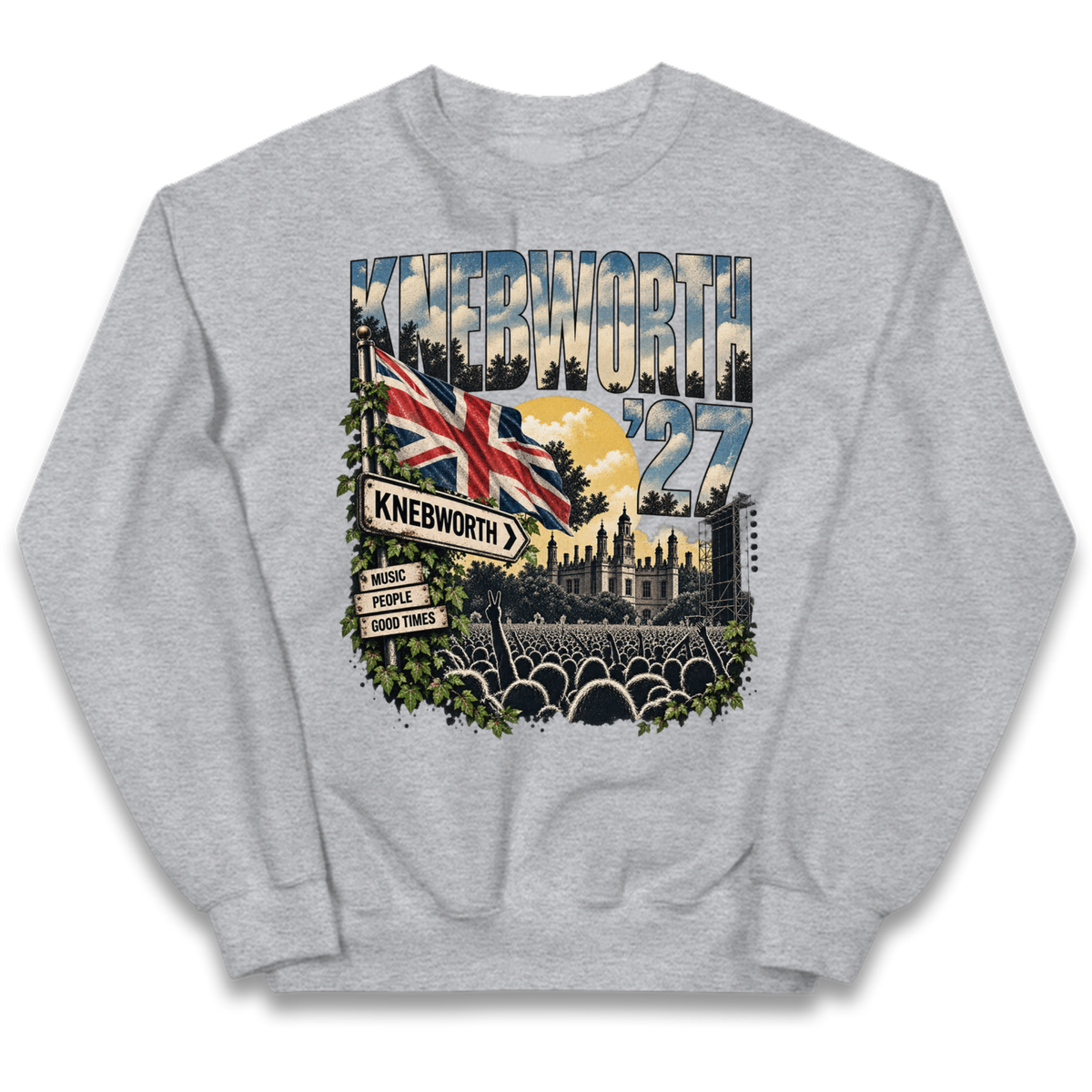 Oasis Knebworth Live '27 Kids Jumper