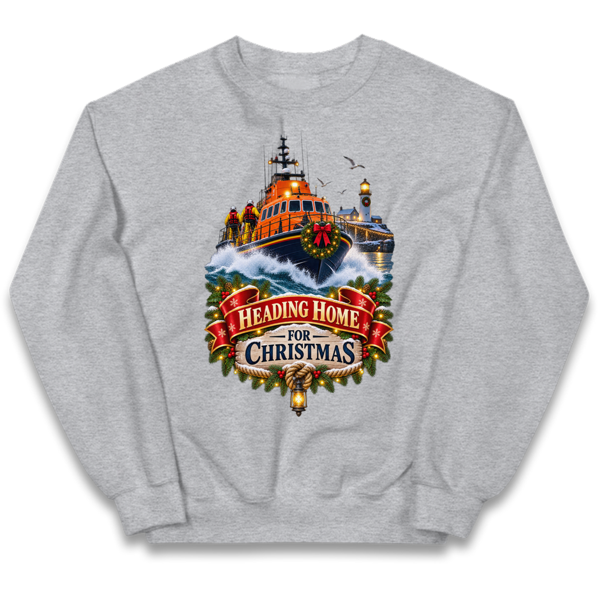 RNLI Christmas Kids Jumper