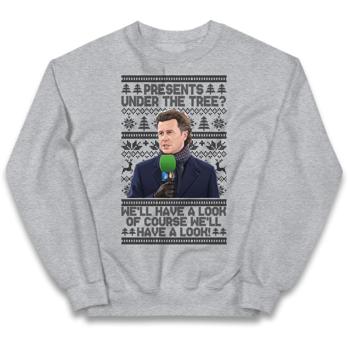 Steve Mcmanaman Christmas Kids Jumper