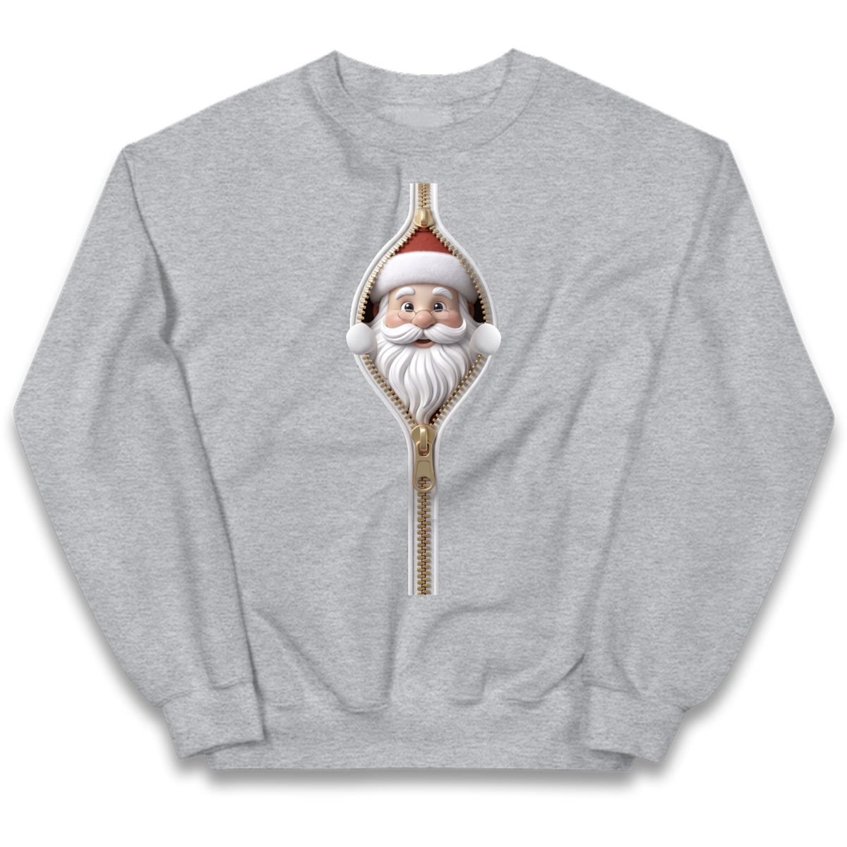 Santa Face Novelty Kids Jumper