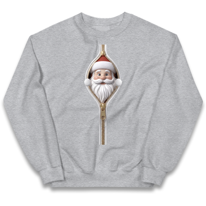 Santa Face Novelty Kids Jumper