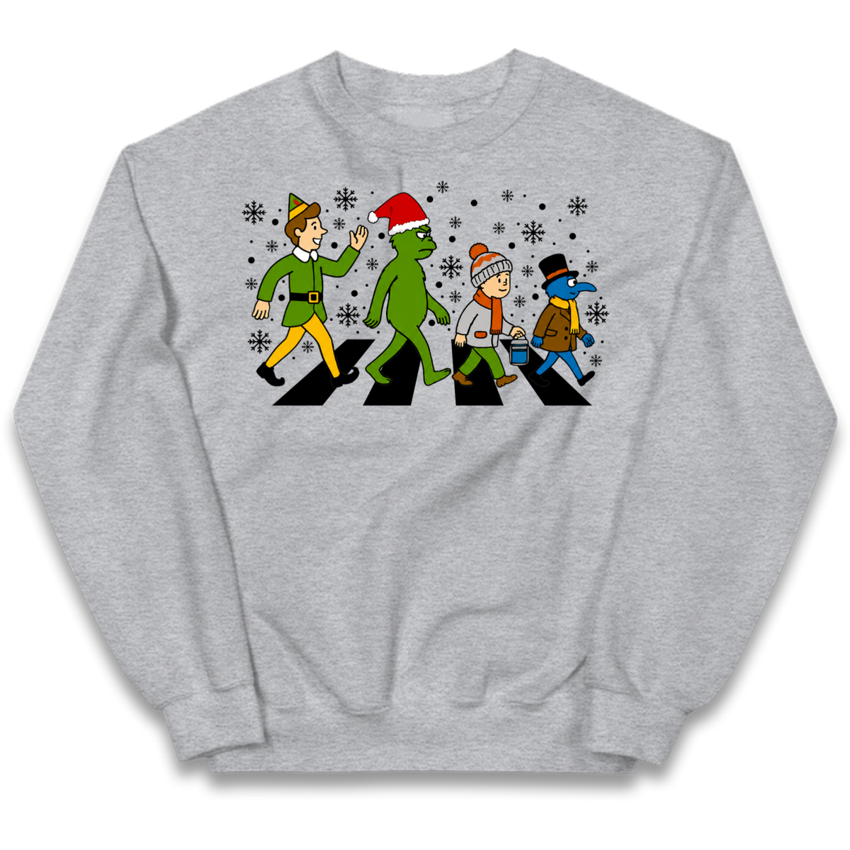 Abbey Road Walk Christmas jumper Kids Jumper