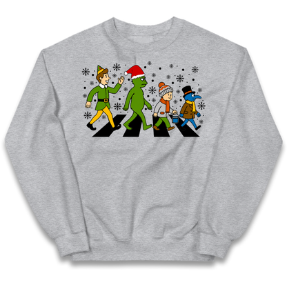 Abbey Road Walk Christmas jumper Kids Jumper