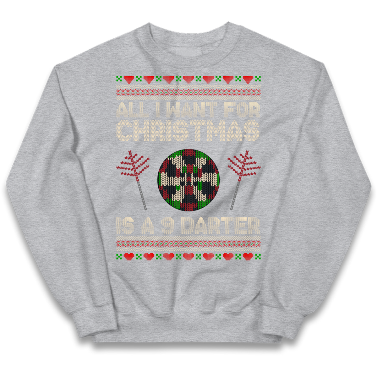 Festive Darts Outfit Kids Jumper