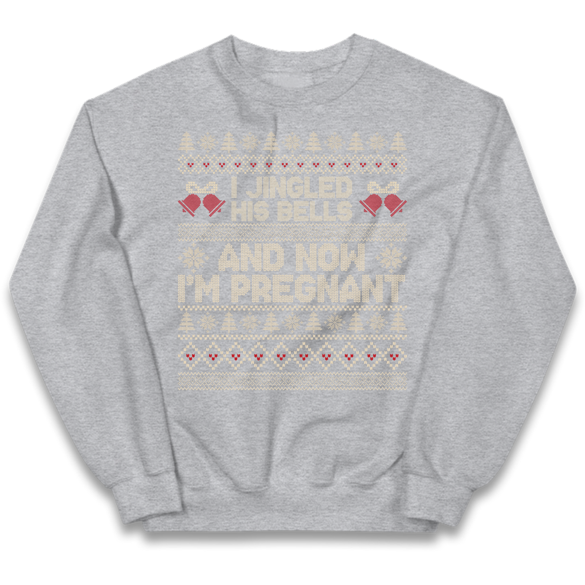Pregnant At Christmas Kids Jumper
