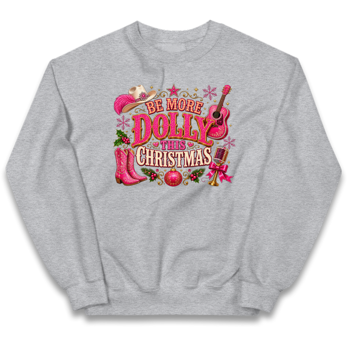 Dolly Parton Christmas Kids Jumper