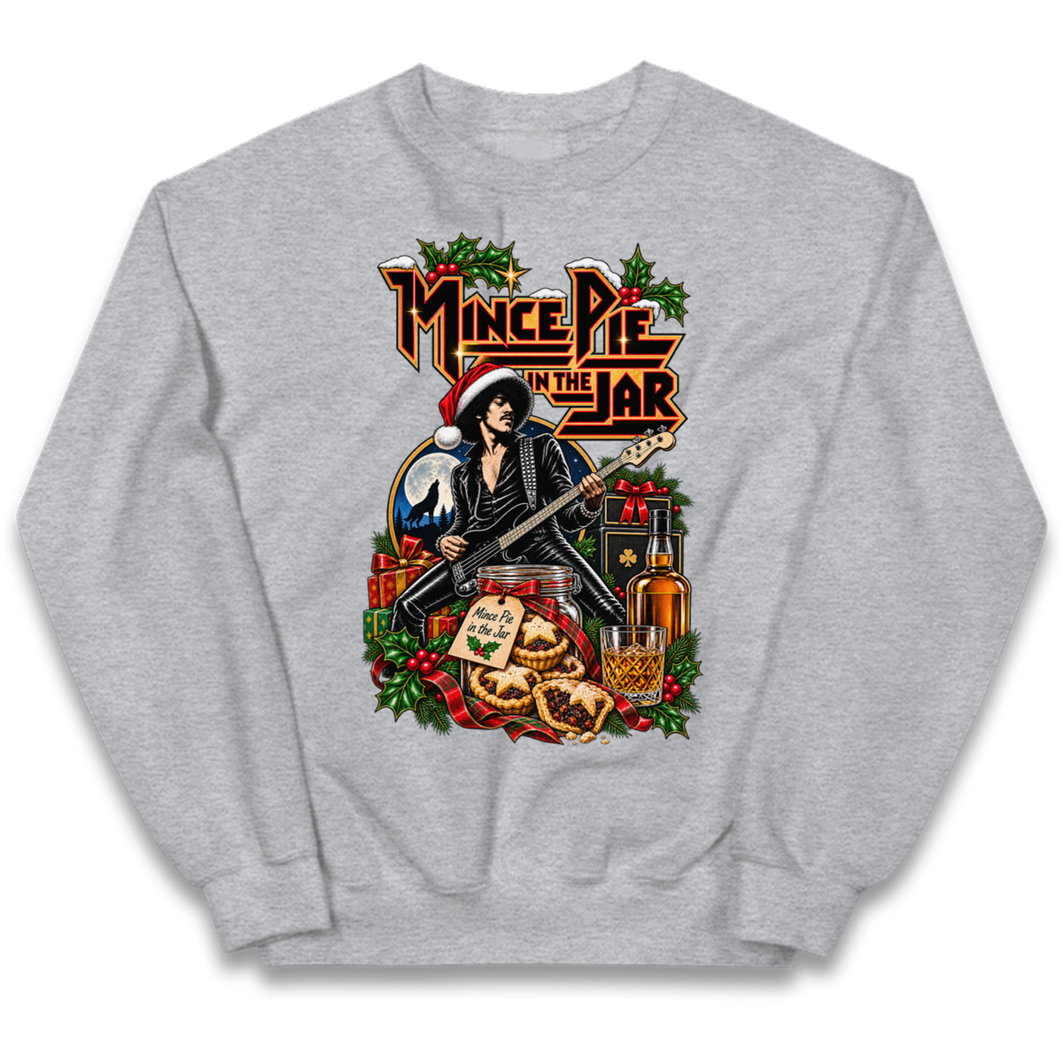 Thin Lizzy Christmas Kids Jumper