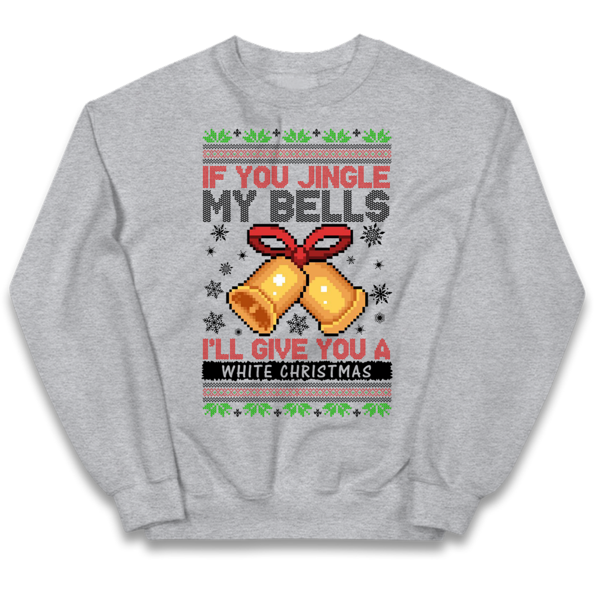 Bell Slogan Clothing Kids Jumper