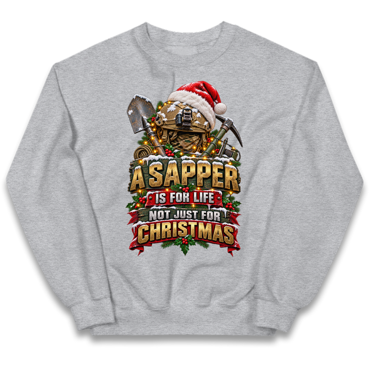 Royal Engineers Sappers Christmas Kids Jumper