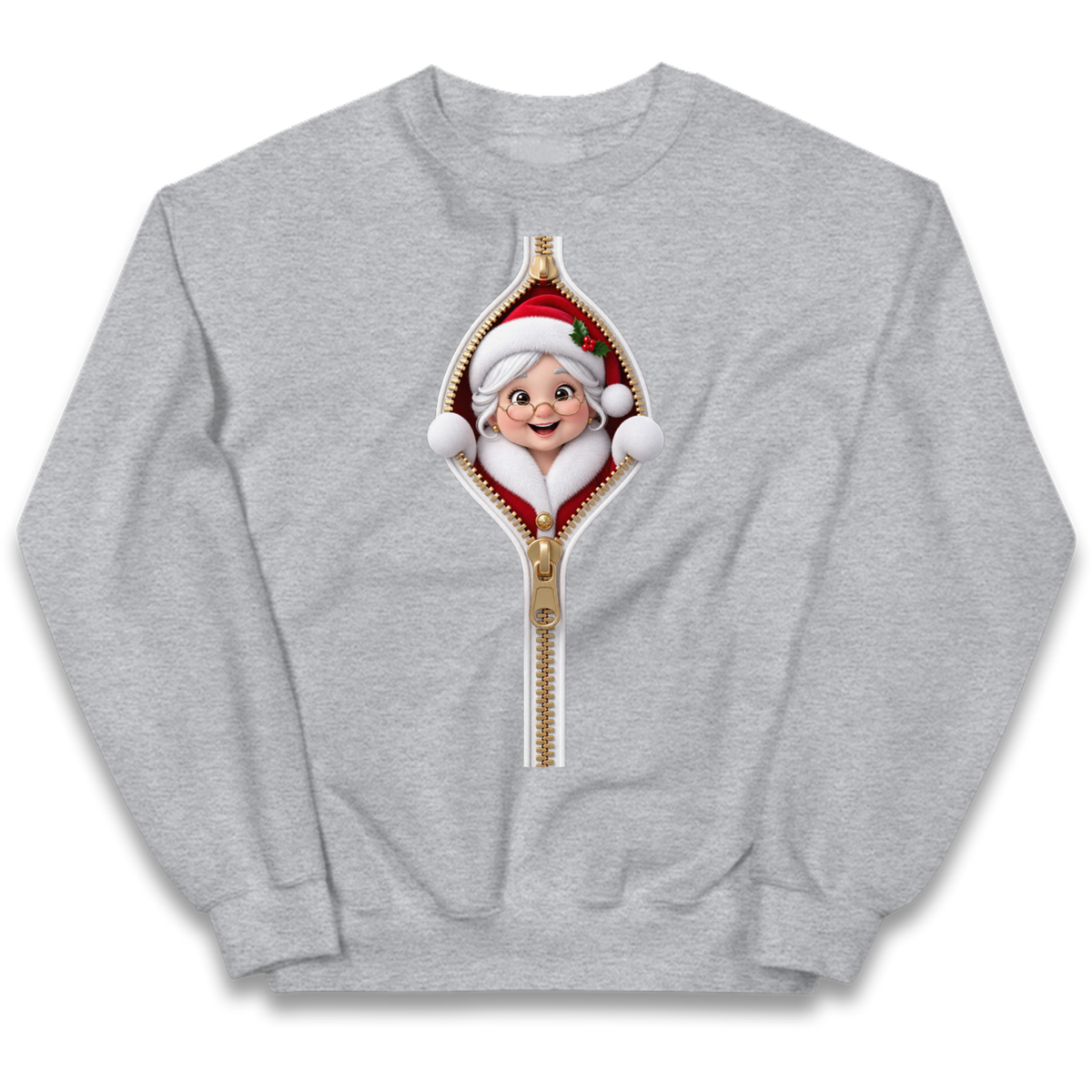 Mrs Claus Outfit Kids Jumper