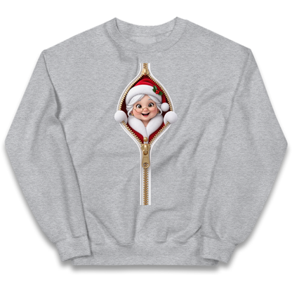 Mrs Claus Outfit Kids Jumper