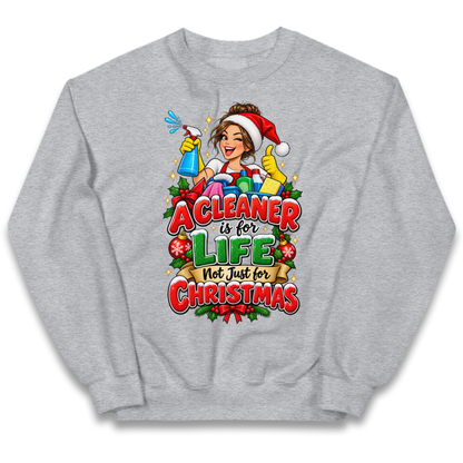 Cleaner Christmas Kids Jumper