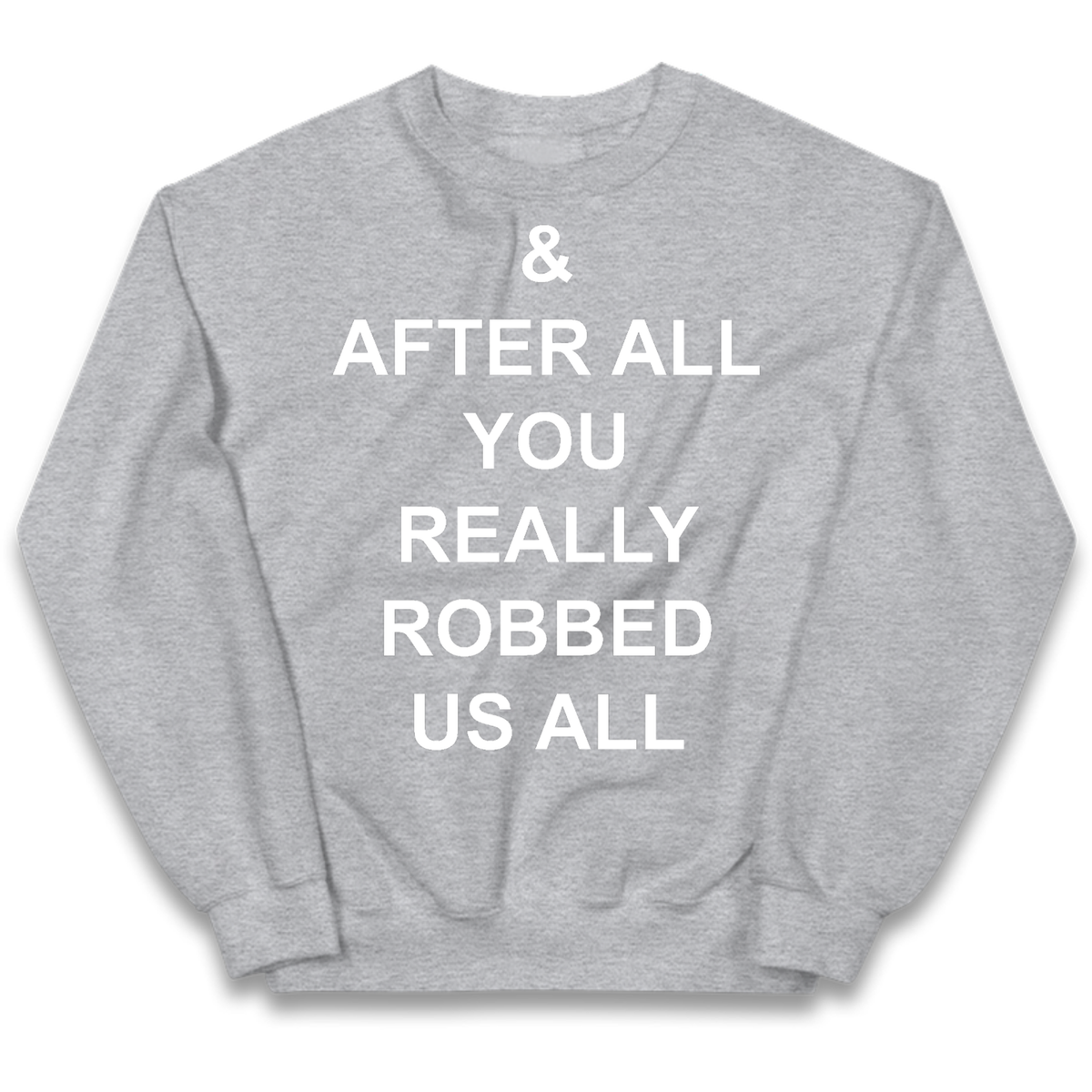 And After All You Really Robbed Us All Man City Cheats Kids Jumper
