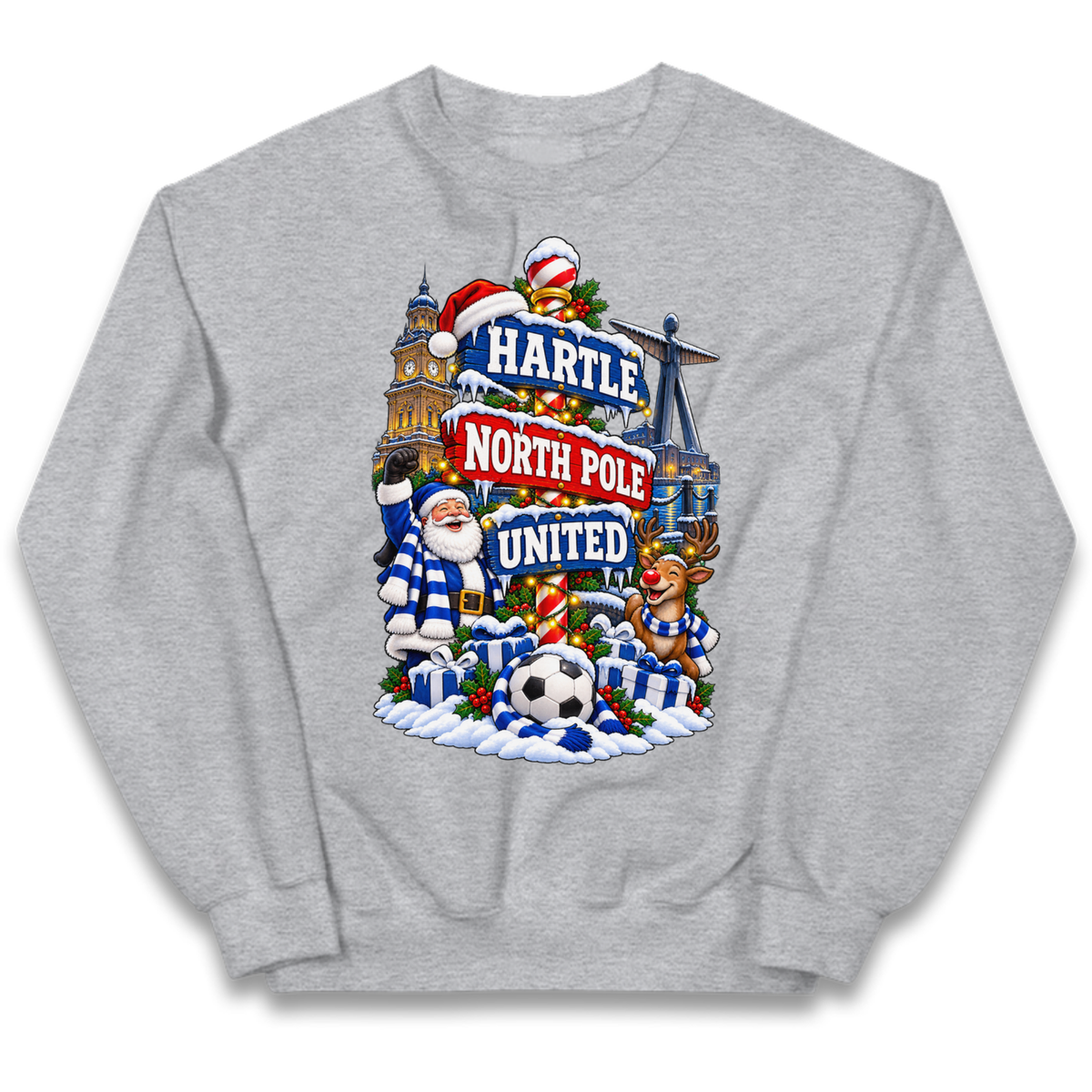 Hartlepool Christmas Kids Jumper