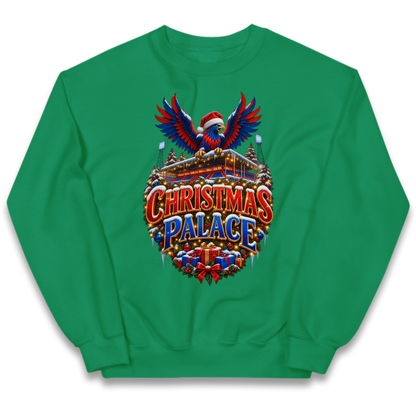 Crystal Palace Football Christmas Kids Jumper