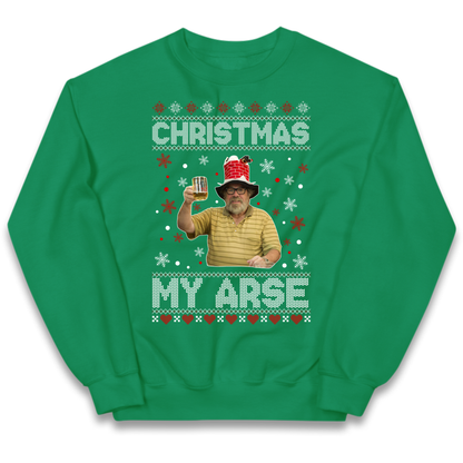 Christmas My Arse Kids Jumper