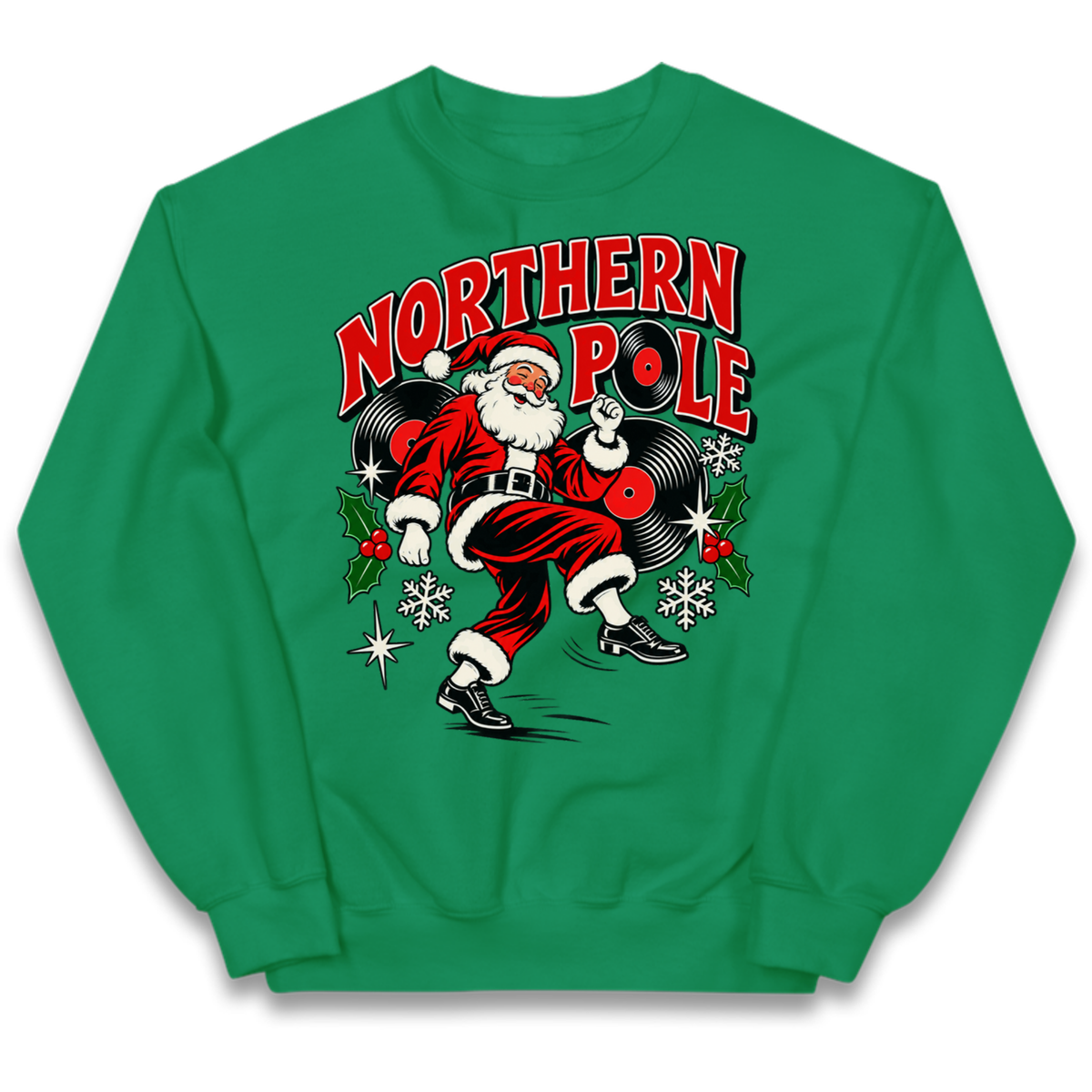 Northern Soul Christmas Kids Jumper