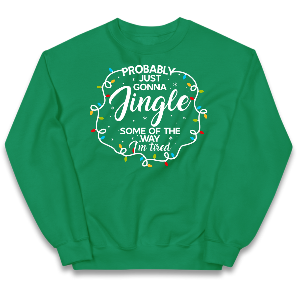 Lazy Festive Outfit Kids Jumper