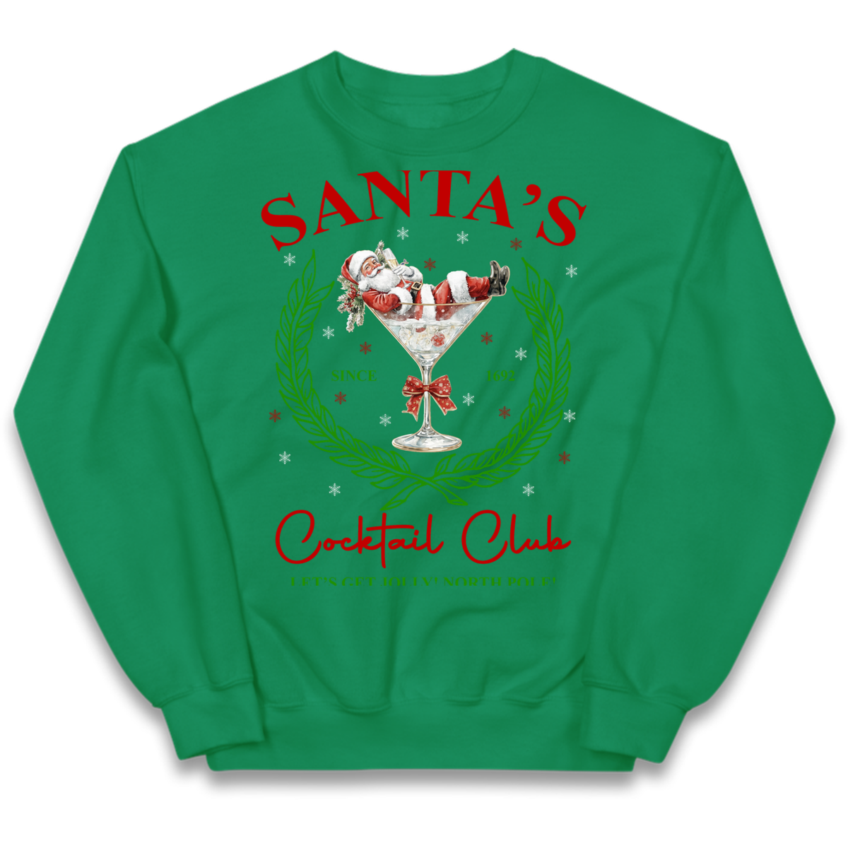 Cocktail Lover Christmas Kids Jumper
