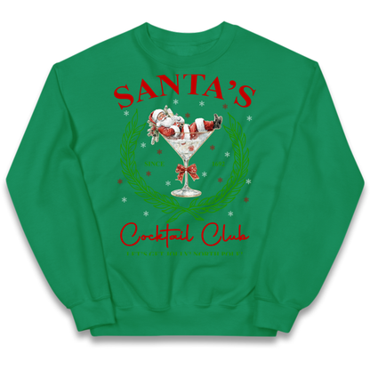 Cocktail Lover Christmas Kids Jumper