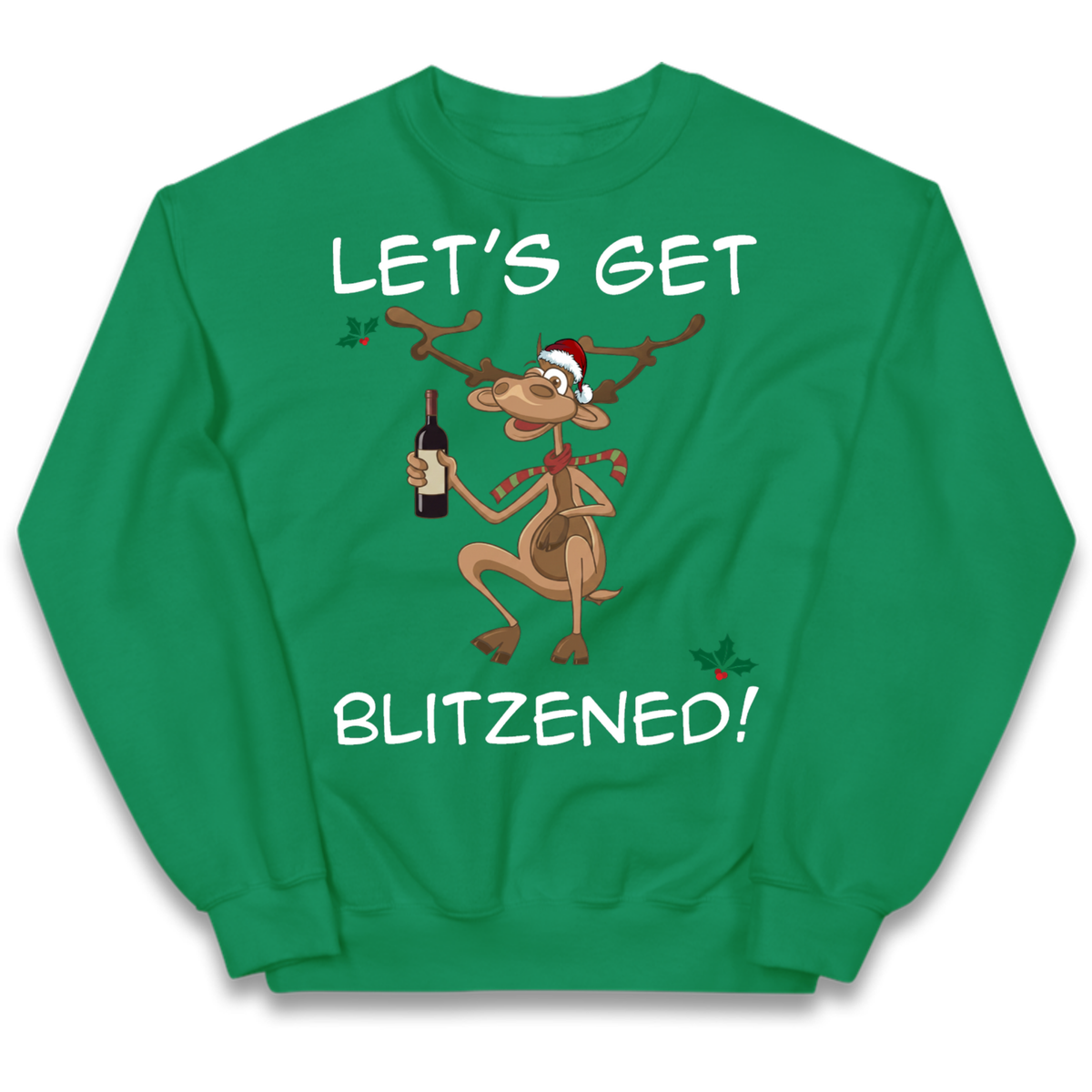 Lets Get Blitzened Kids Jumper