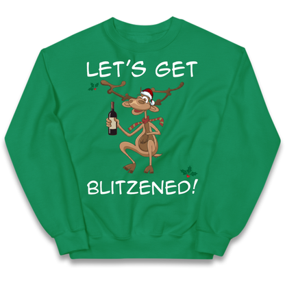 Lets Get Blitzened Kids Jumper