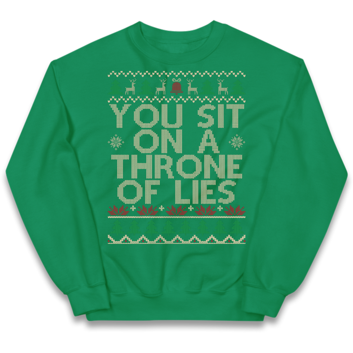 Throne Of Lies Christmas Kids Jumper
