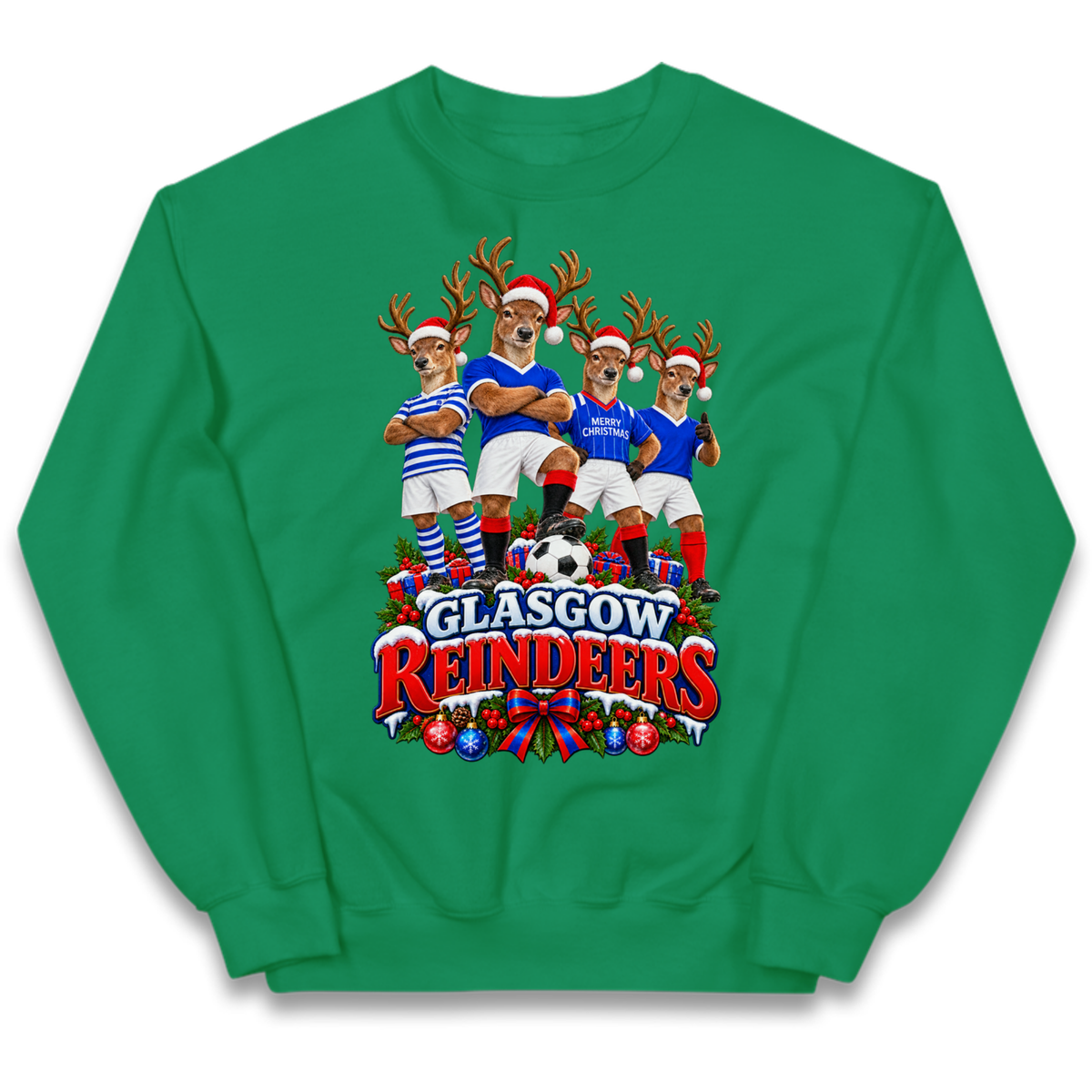Rangers Christmas Kids Jumper