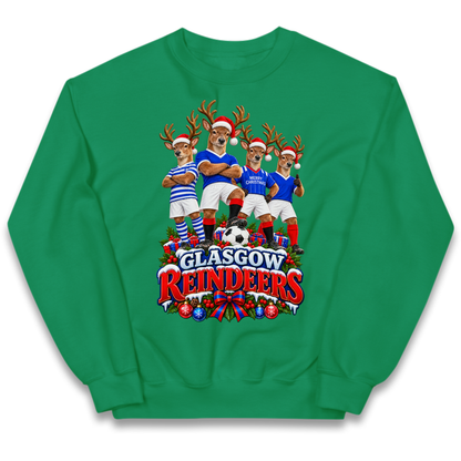 Rangers Christmas Kids Jumper
