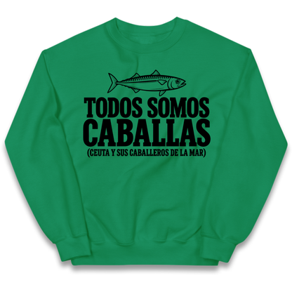 Todos Somos Caballas Ceuta Kids Jumper