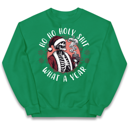 HO HO Holy Santa Kids Jumper