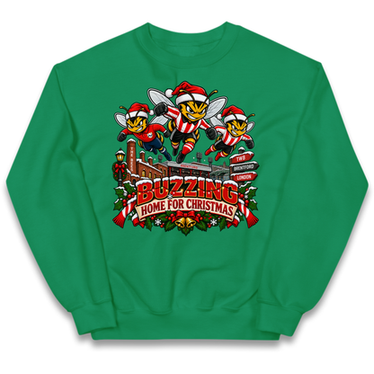 Brentford Football Christmas Kids Jumper