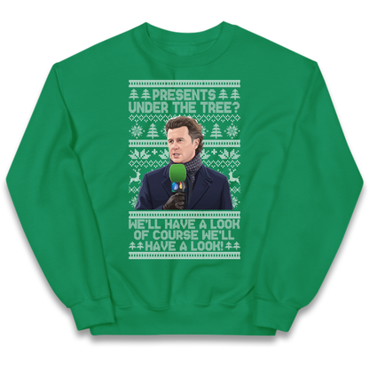 Steve Mcmanaman Christmas Kids Jumper