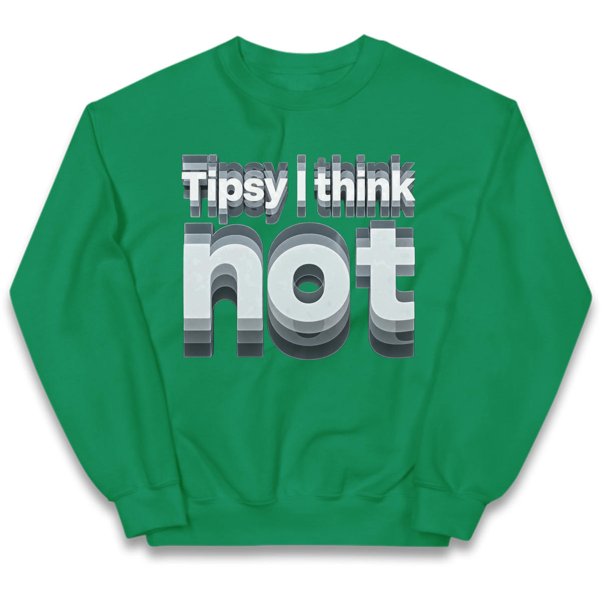 Tipsy I Think Not TikTok Viral Kids Jumper