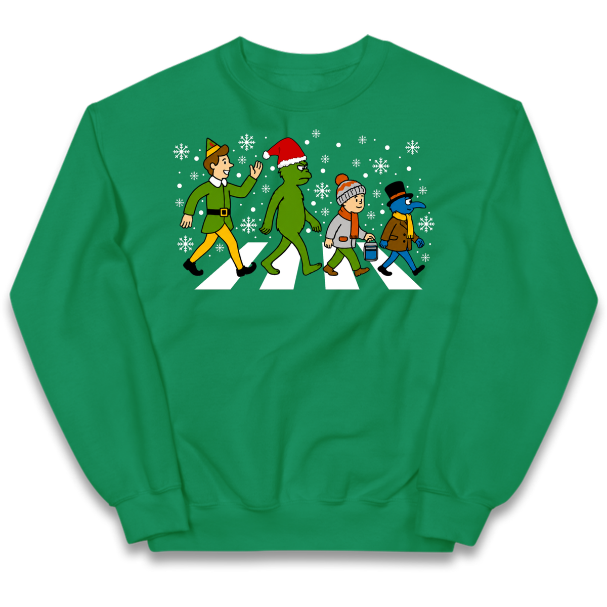 Abbey Road Walk Christmas jumper Kids Jumper