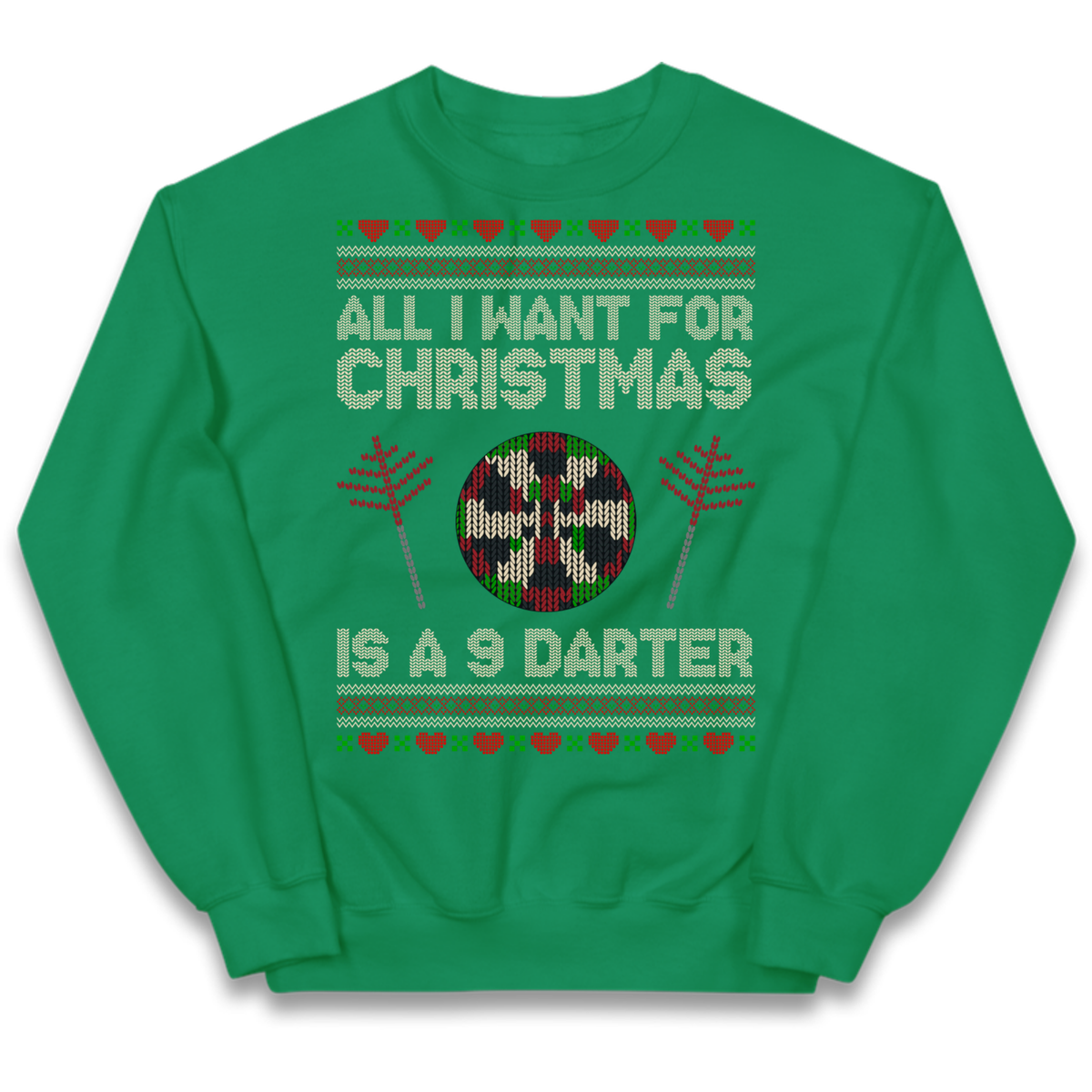 Festive Darts Outfit Kids Jumper