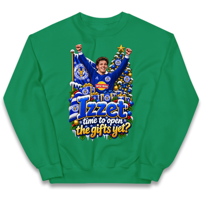 Leicester City Football Christmas Kids Jumper
