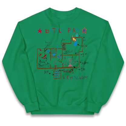home alone battle plan Kids Jumper