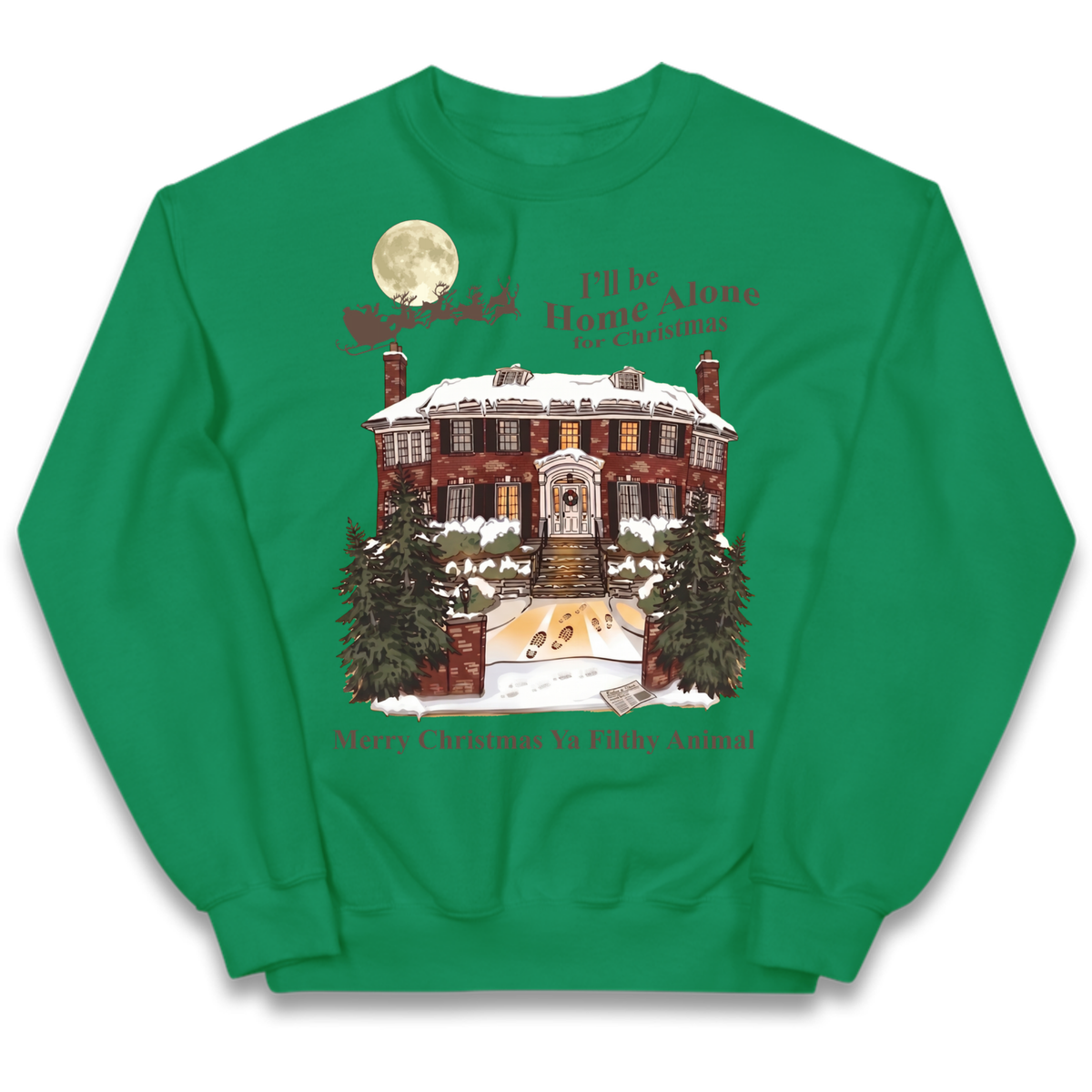 Home Alone Festive Christmas Kids Jumper